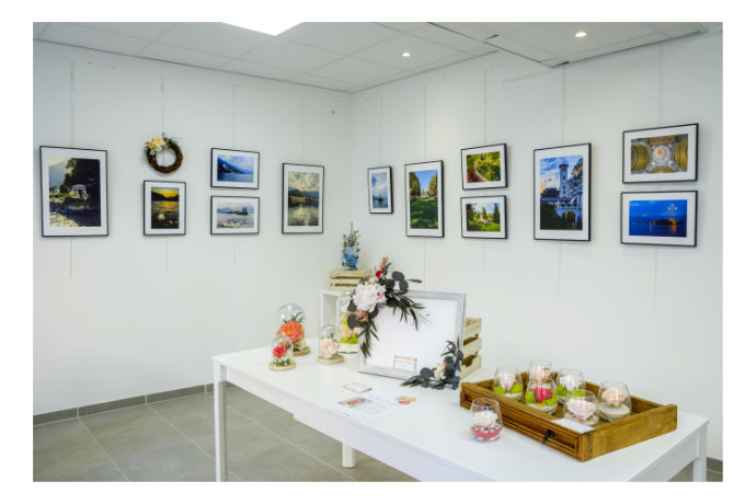 Exposition Rêverie lacustre au Thor en 2019